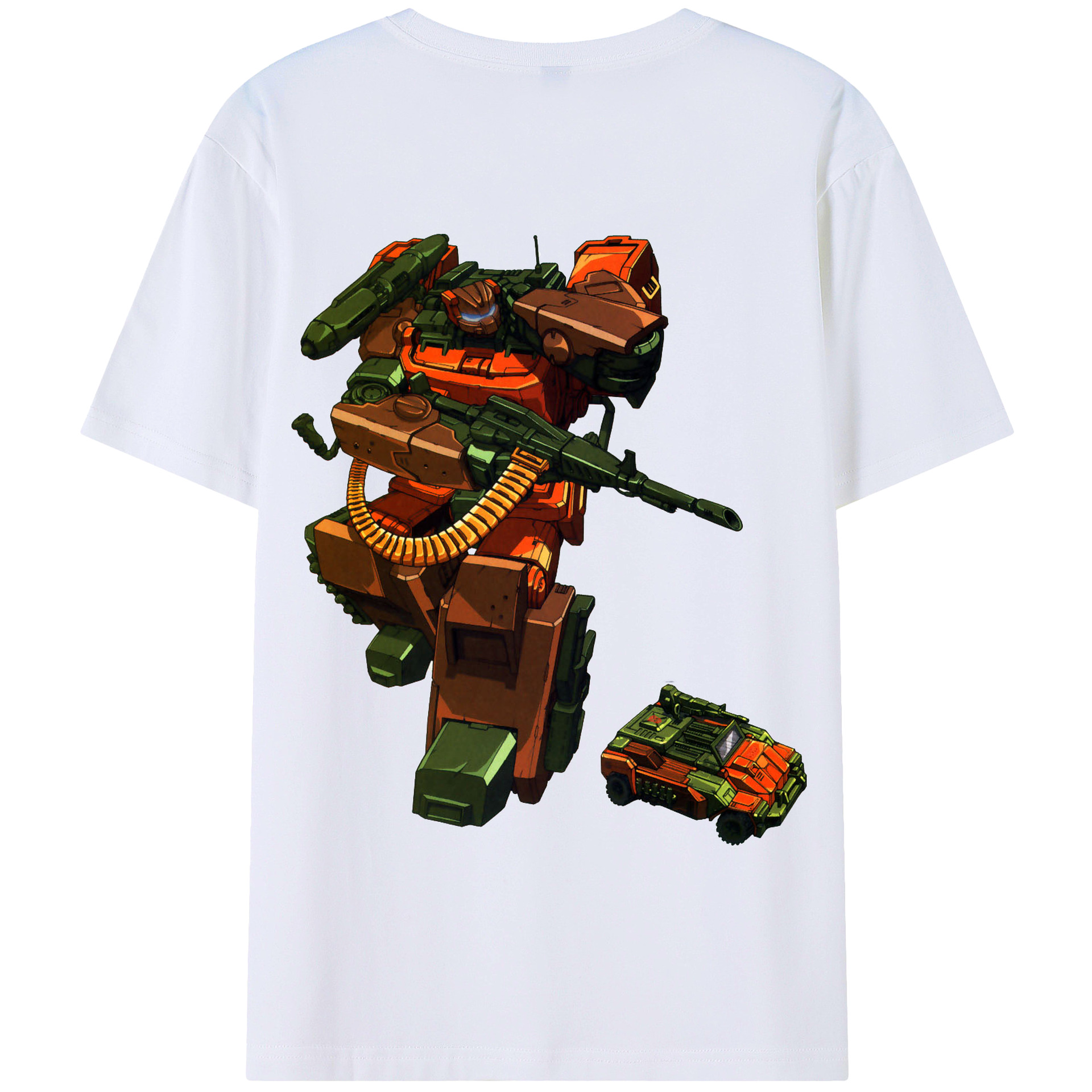 （画像用）  綿100％半袖Tシャツ（背面プリント）