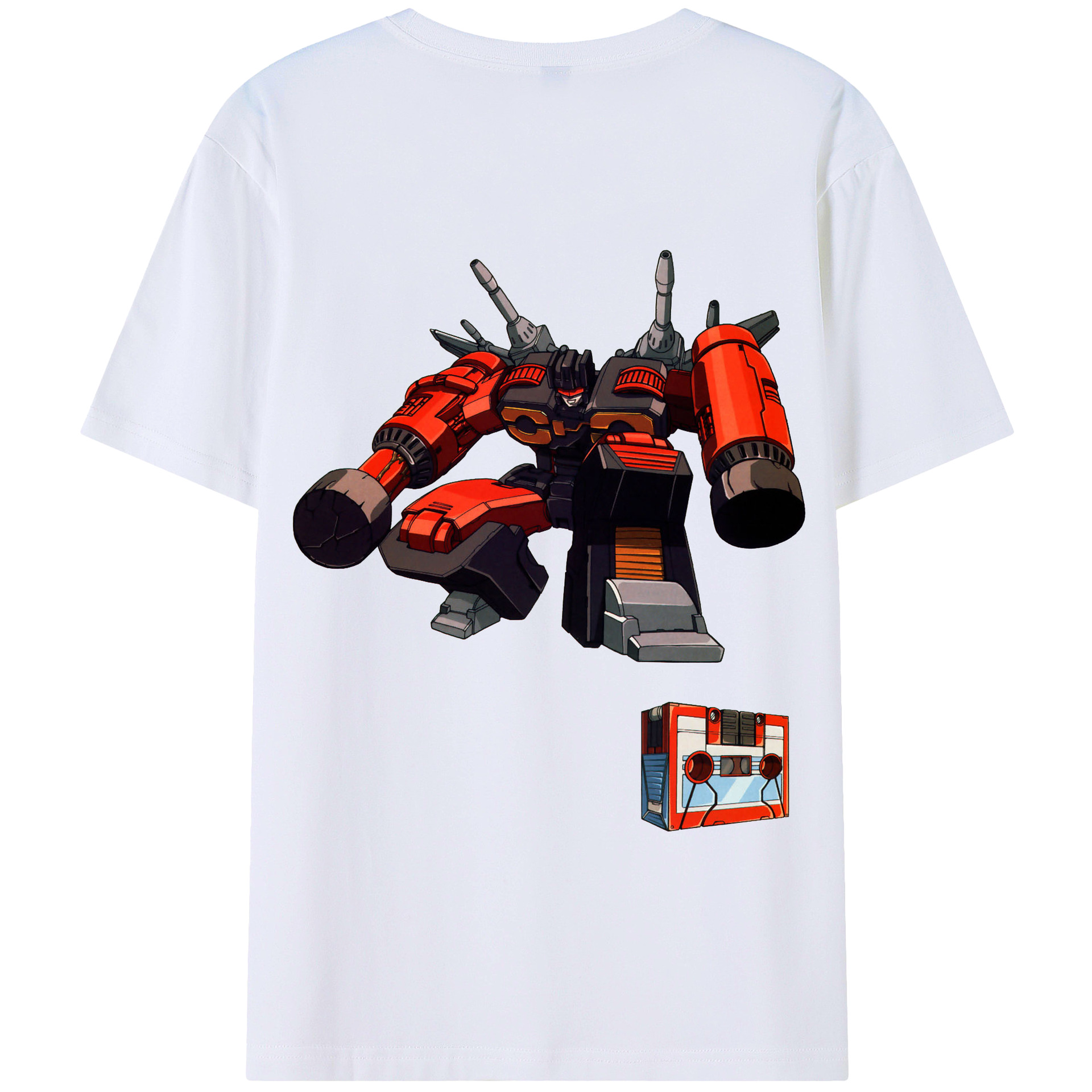 （画像用）  綿100％半袖Tシャツ（背面プリント）