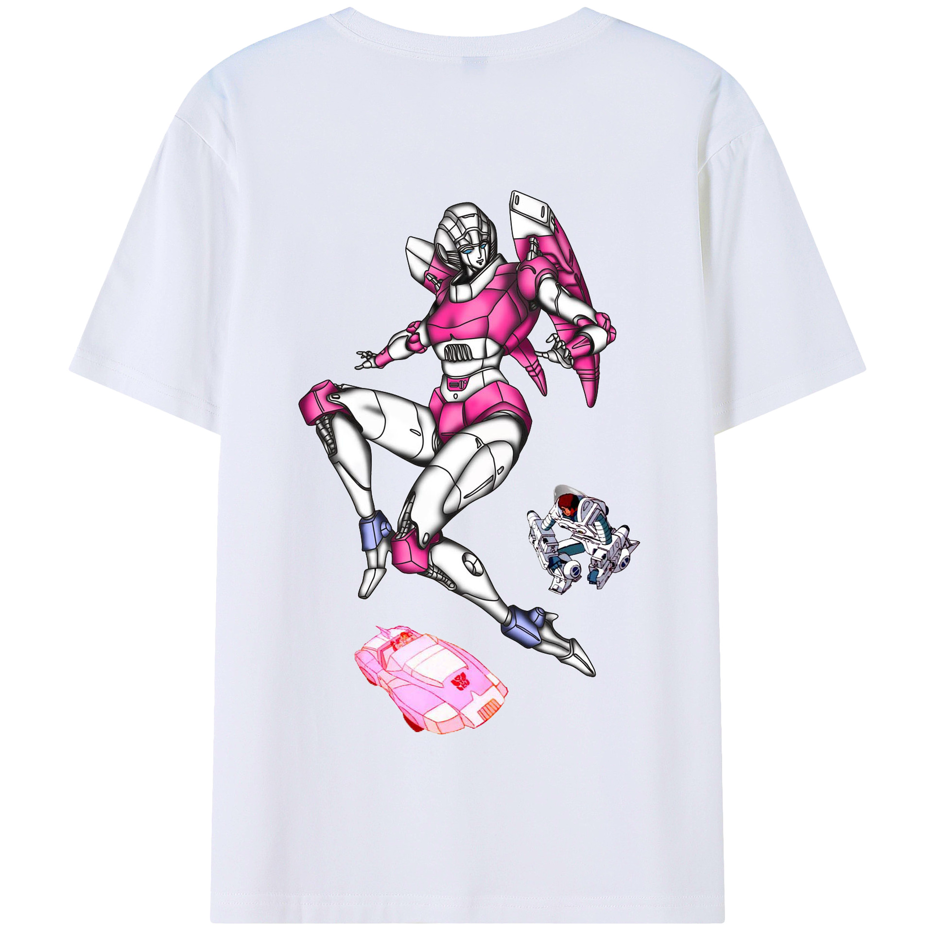 （画像用）  綿100％半袖Tシャツ（背面プリント）