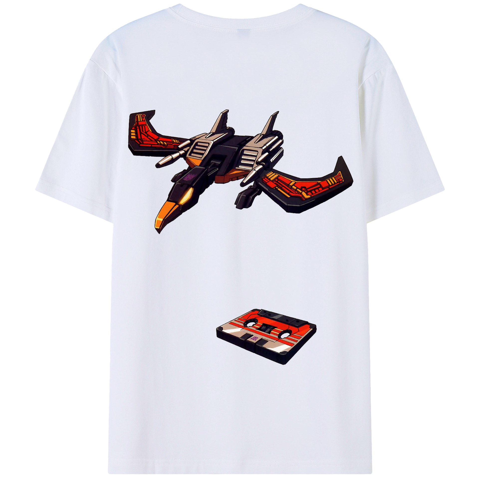 （画像用）  綿100％半袖Tシャツ（背面プリント）