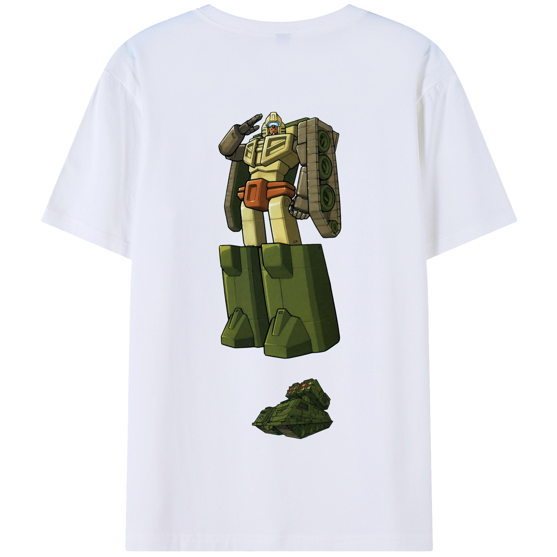 （画像用）  綿100％半袖Tシャツ（背面プリント）