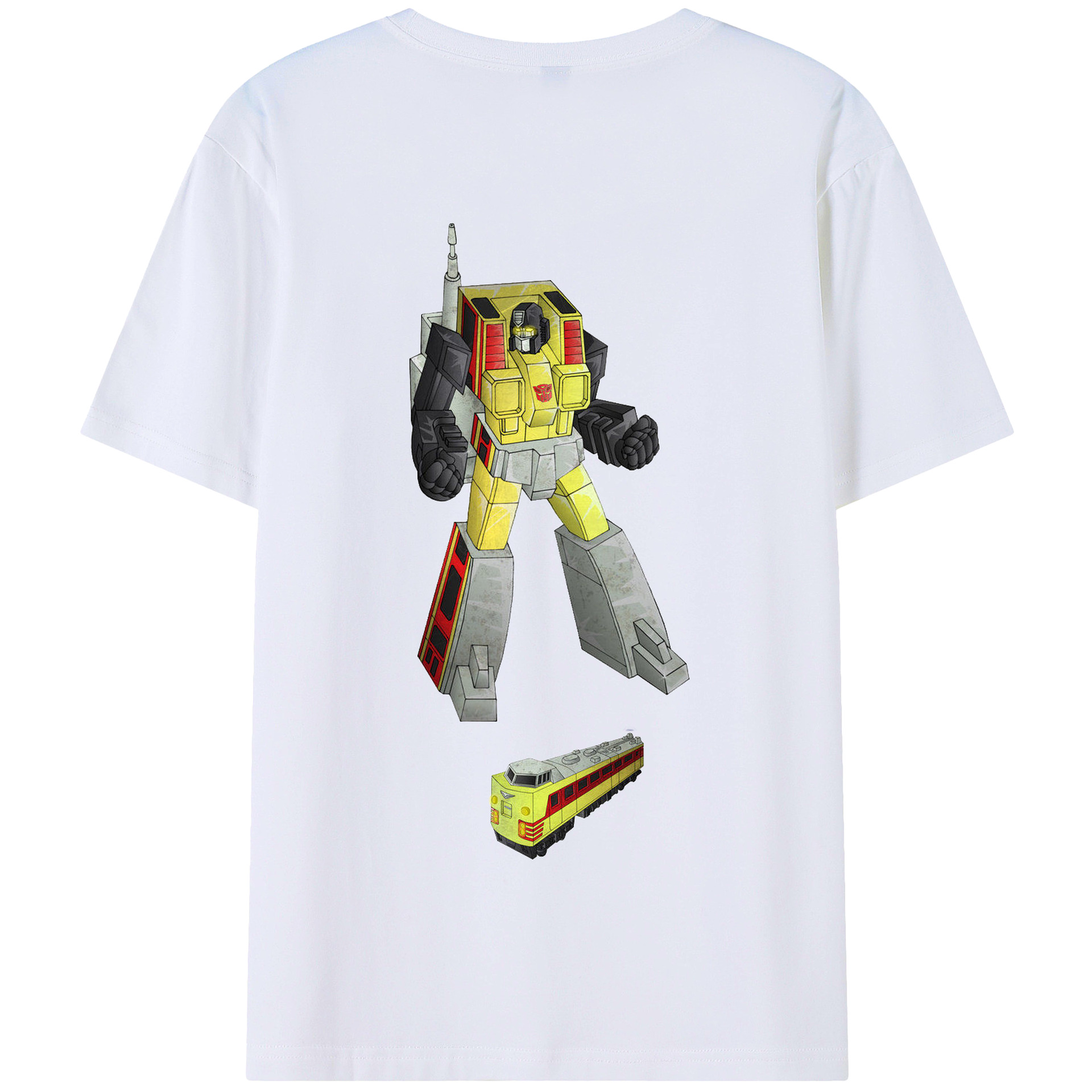 （画像用）  綿100％半袖Tシャツ（背面プリント）