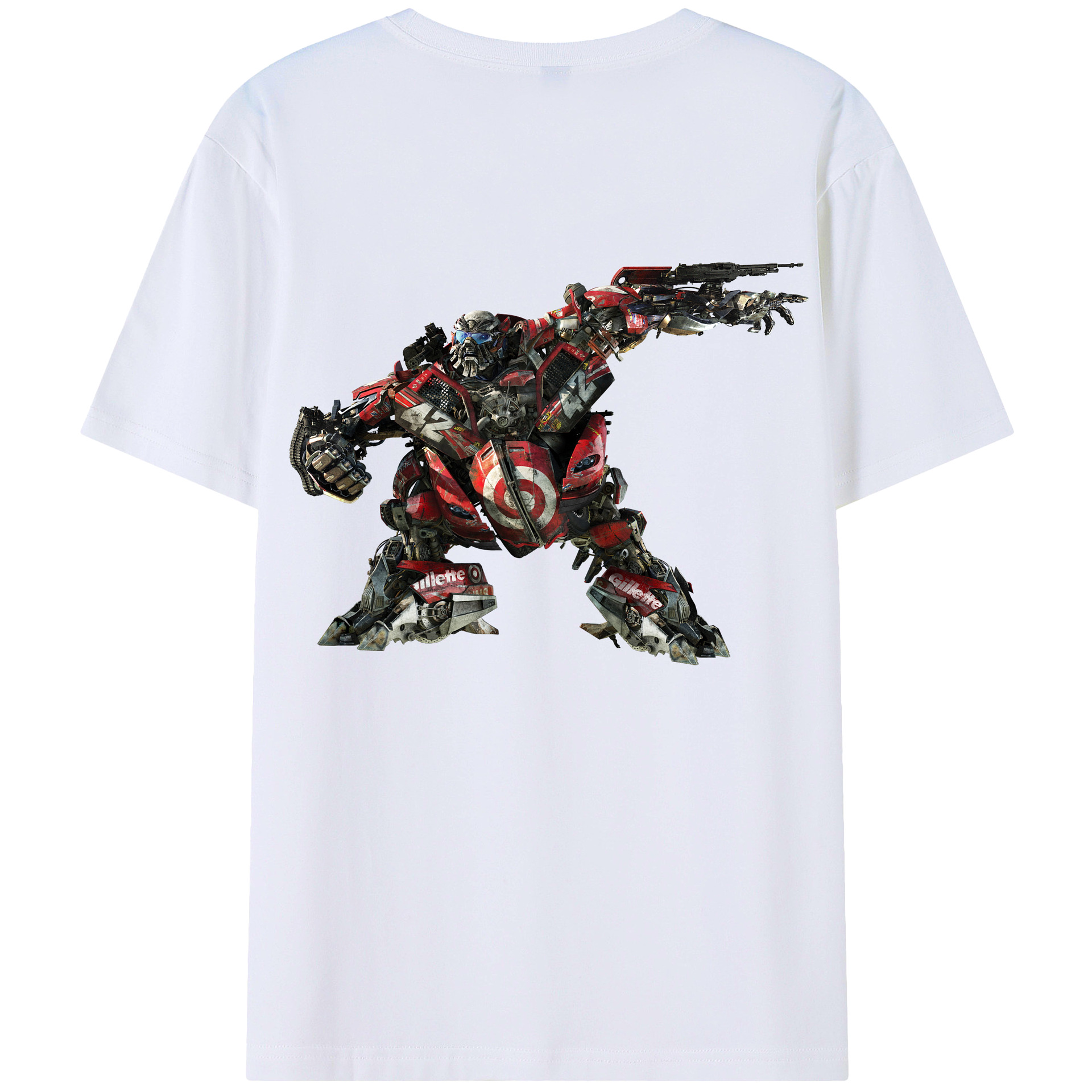 （画像用）  綿100％半袖Tシャツ（背面プリント）