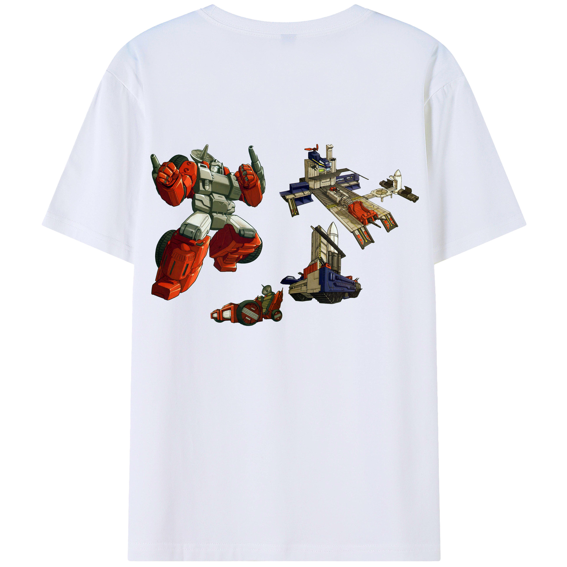 （画像用）  綿100％半袖Tシャツ（背面プリント）