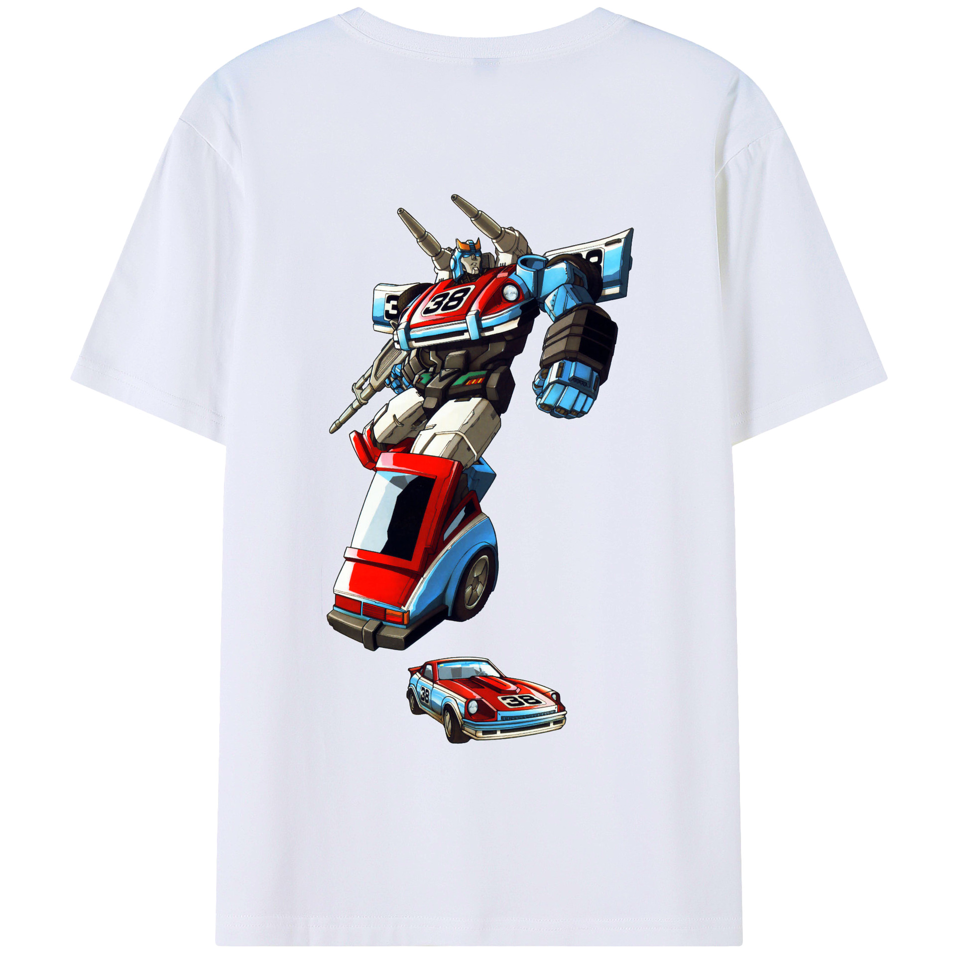 （画像用）  綿100％半袖Tシャツ（背面プリント）