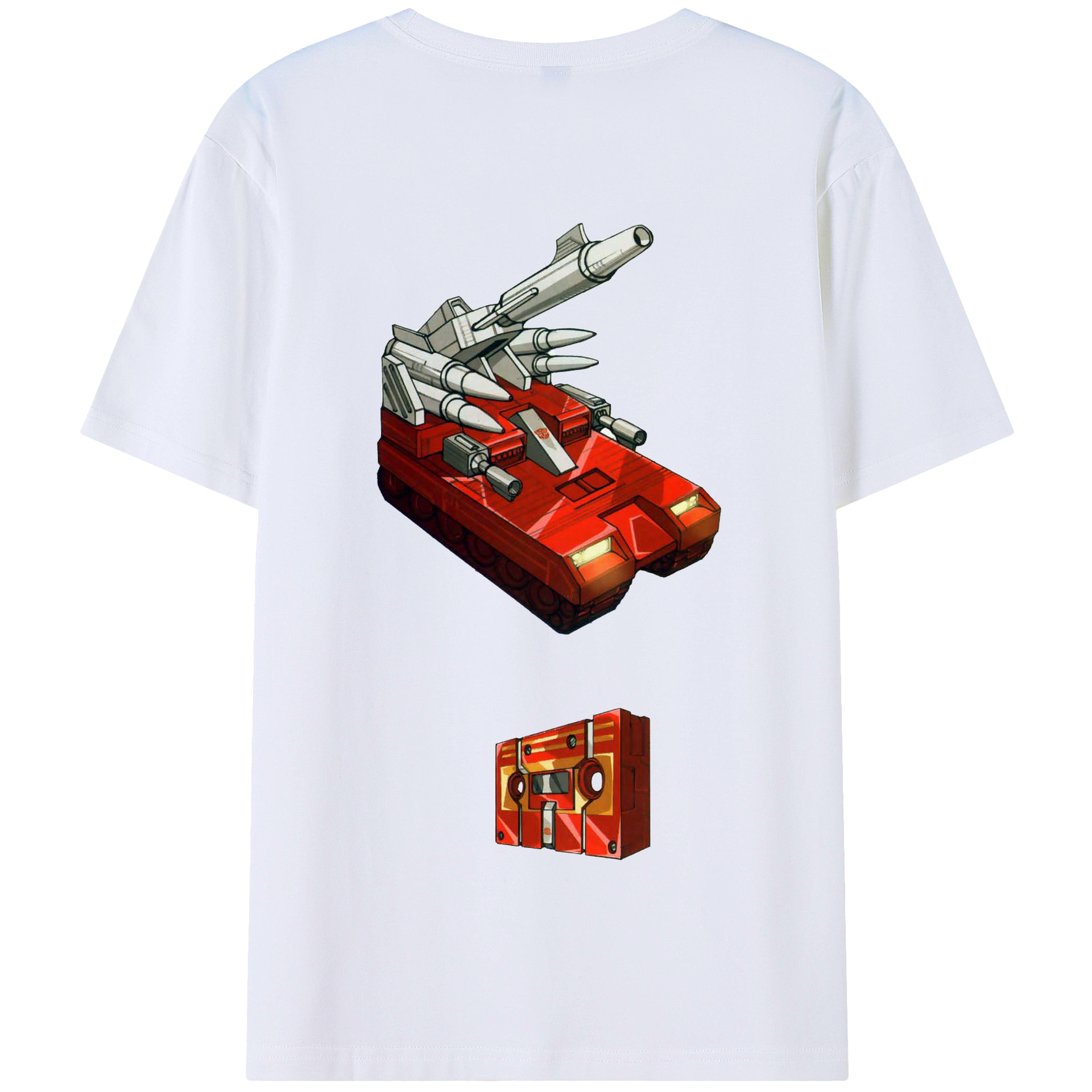 （画像用）  綿100％半袖Tシャツ（背面プリント）