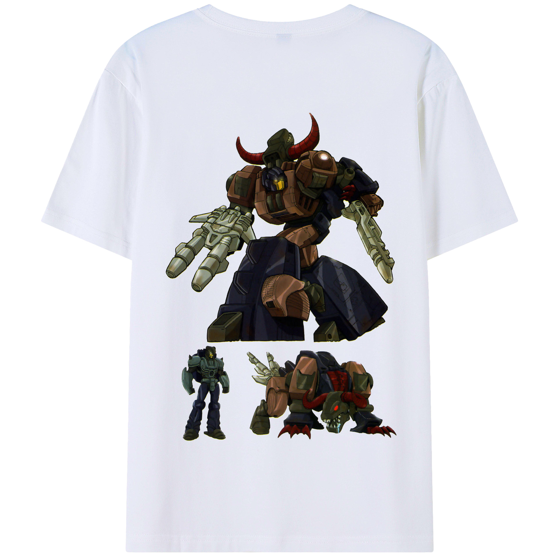 （画像用）  綿100％半袖Tシャツ（背面プリント）