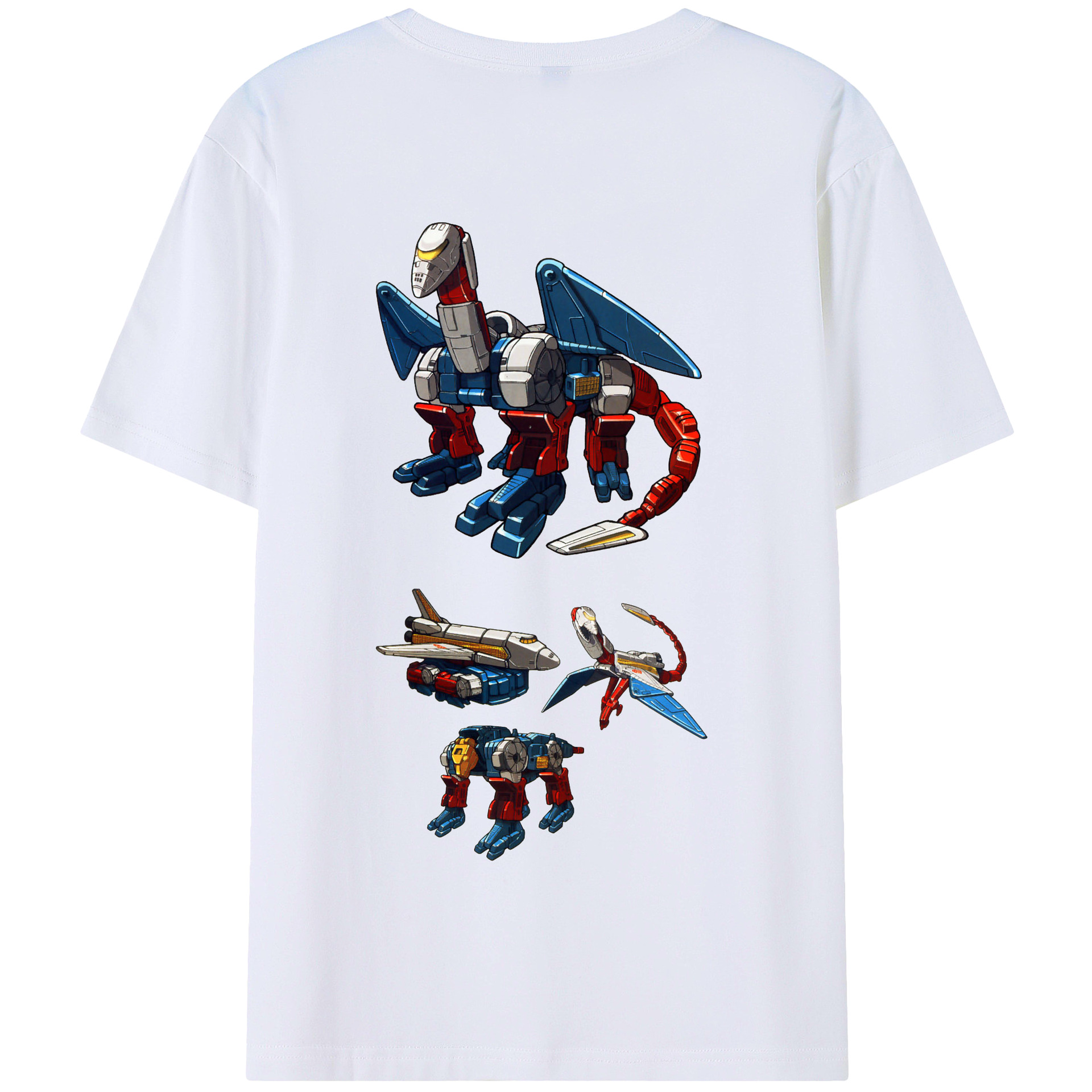 （画像用）  綿100％半袖Tシャツ（背面プリント）