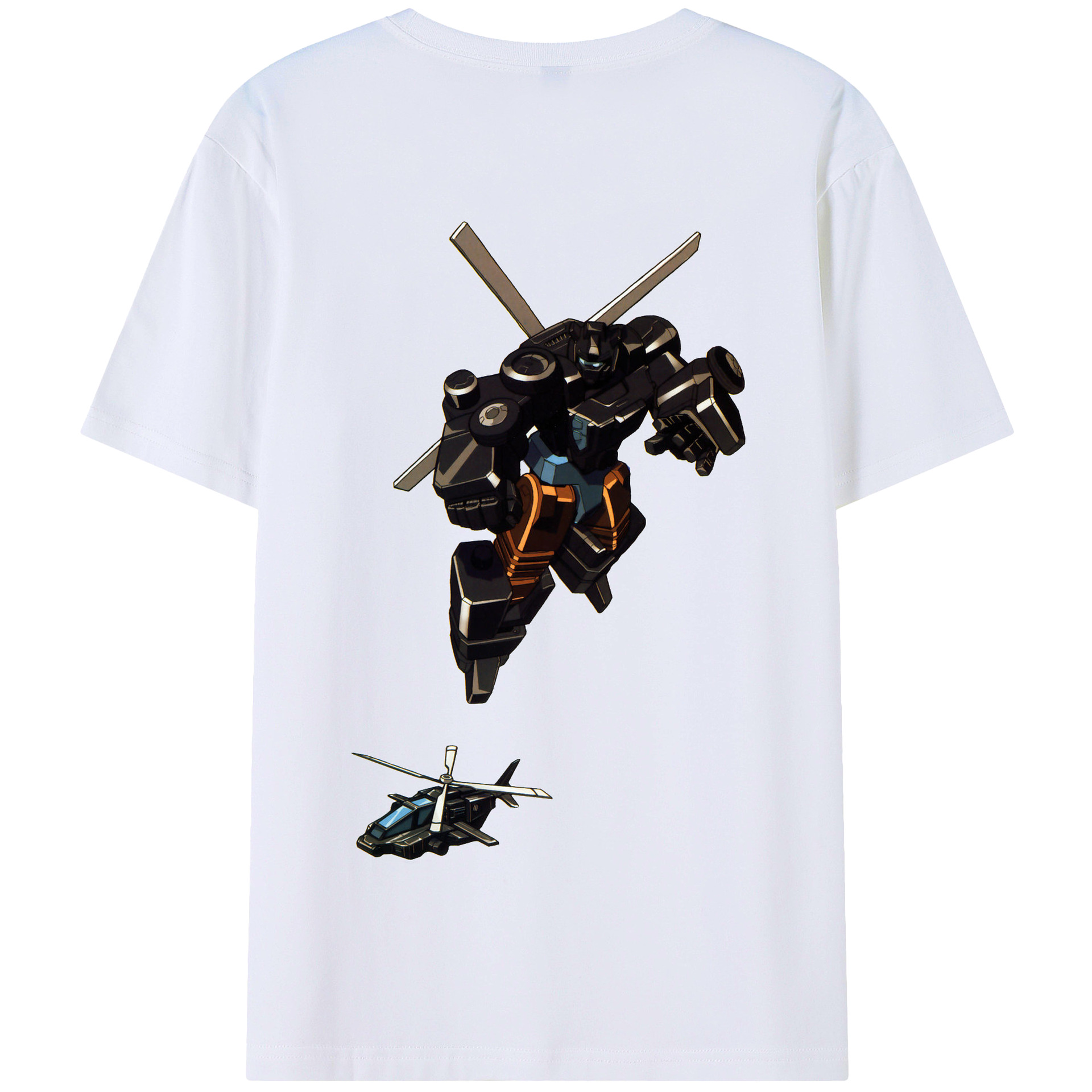 （画像用）  綿100％半袖Tシャツ（背面プリント）