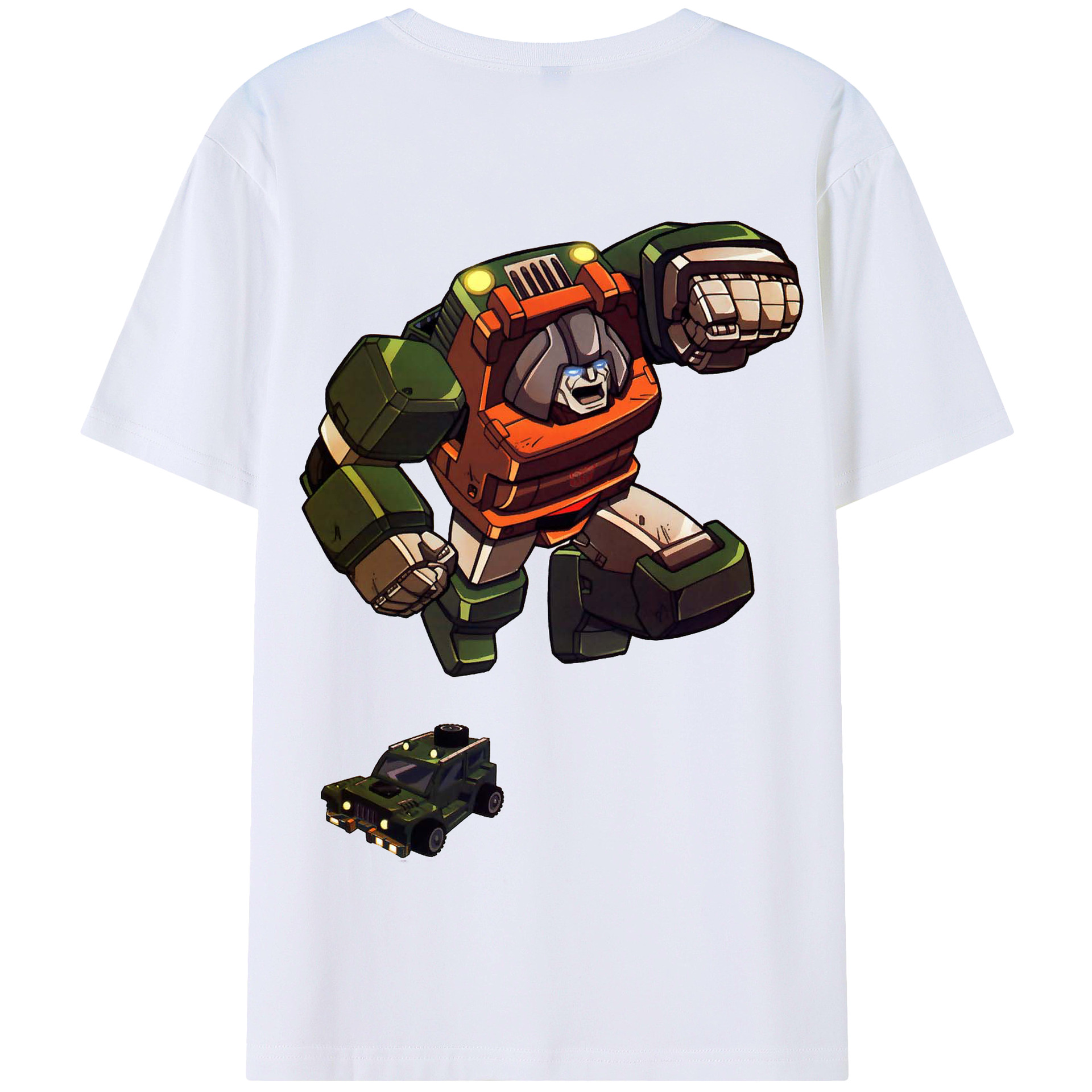 （画像用）  綿100％半袖Tシャツ（背面プリント）