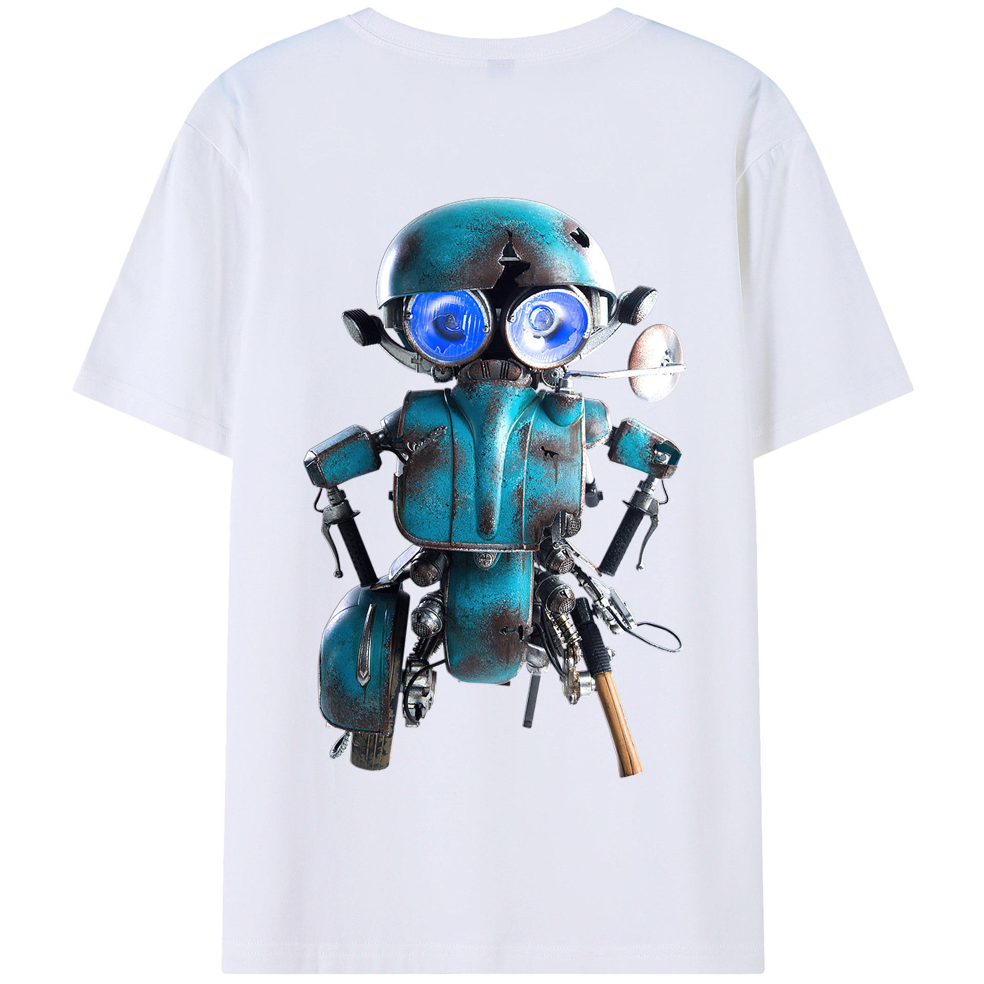 （画像用）  綿100％半袖Tシャツ（背面プリント）