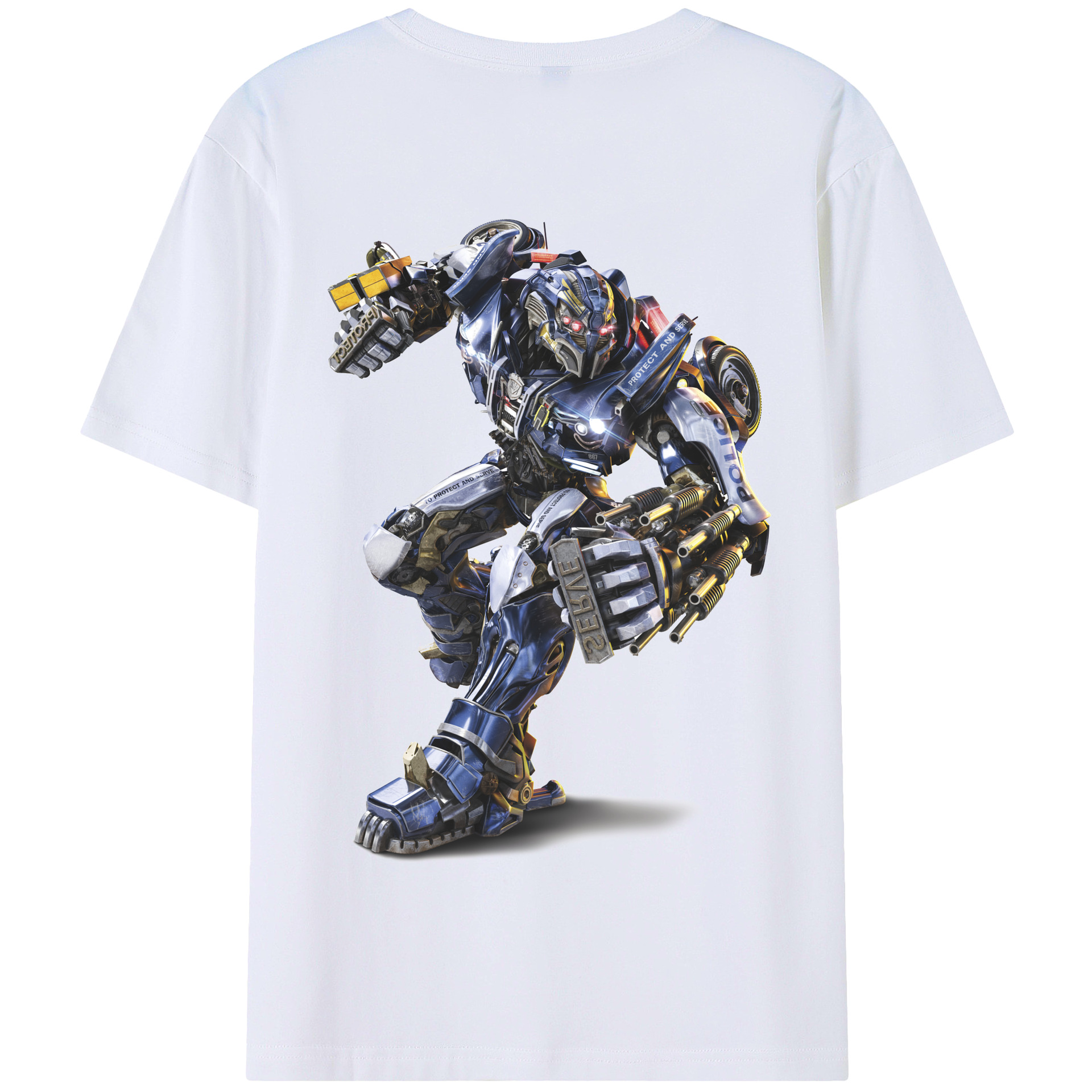 （画像用）  綿100％半袖Tシャツ（背面プリント）