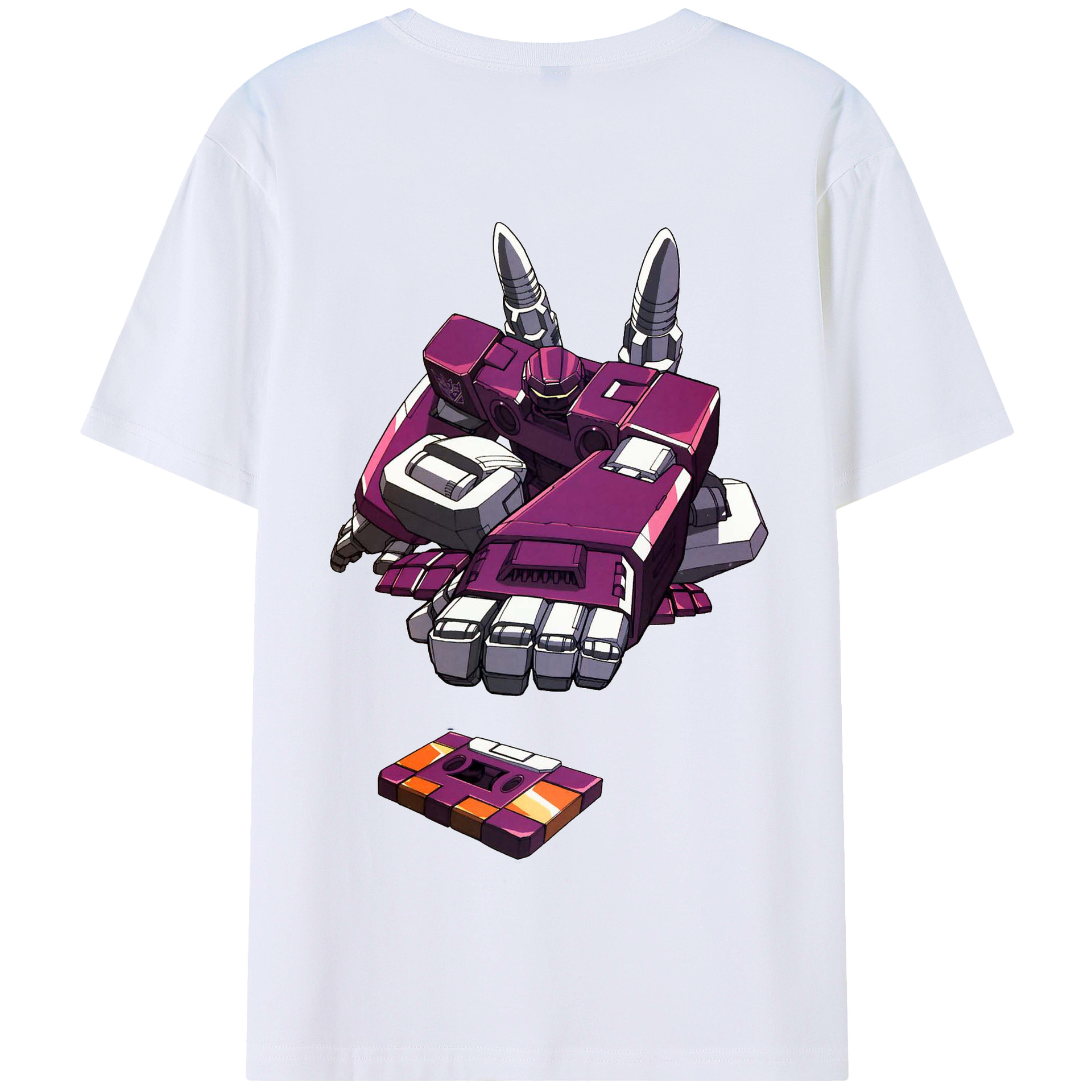 （画像用）  綿100％半袖Tシャツ（背面プリント）
