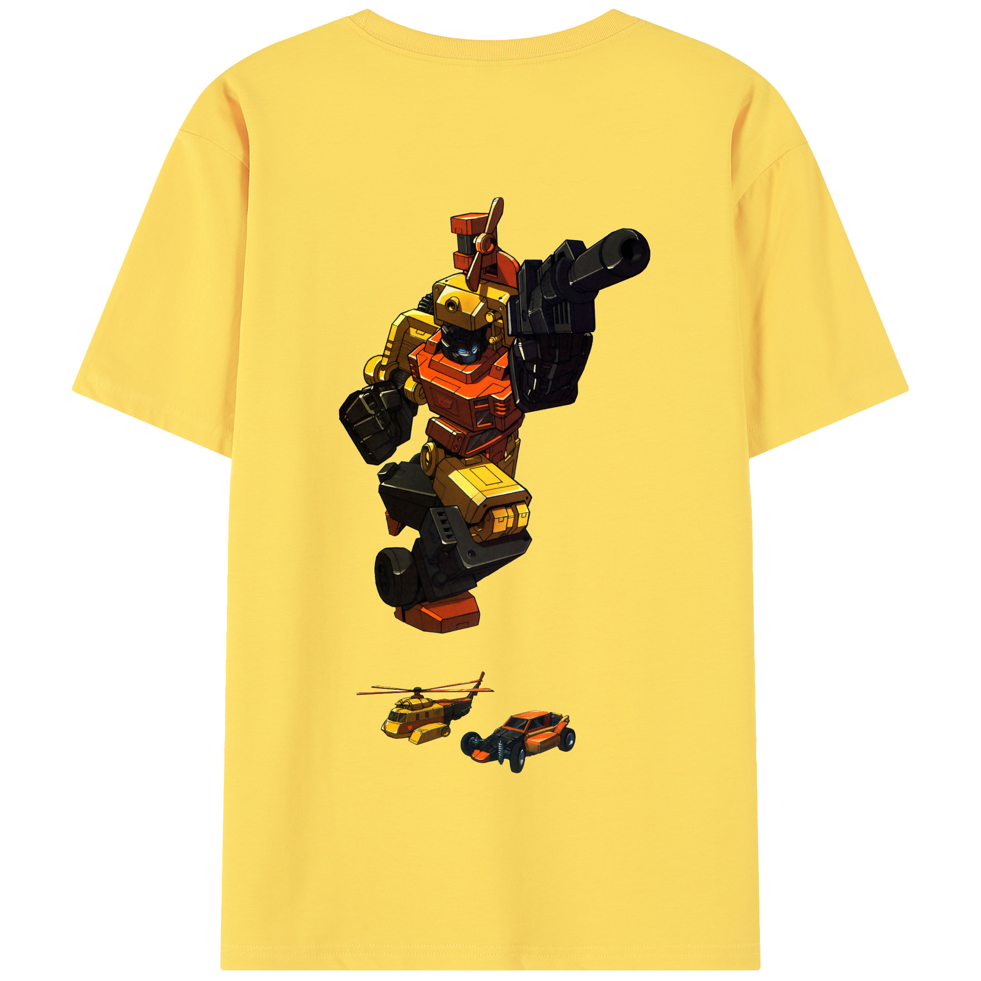 （画像用）  綿100％半袖Tシャツ（背面プリント）
