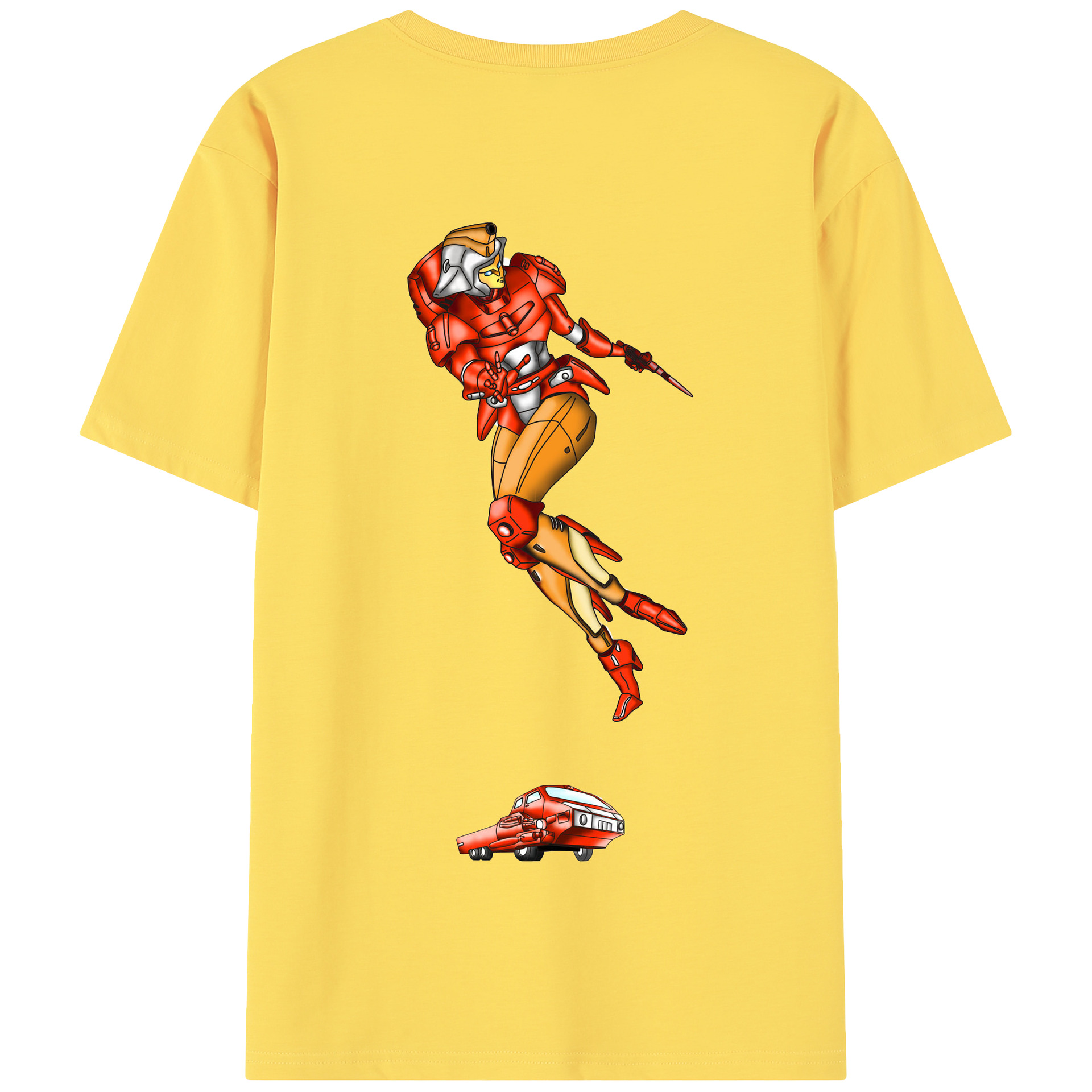 （画像用）  綿100％半袖Tシャツ（背面プリント）