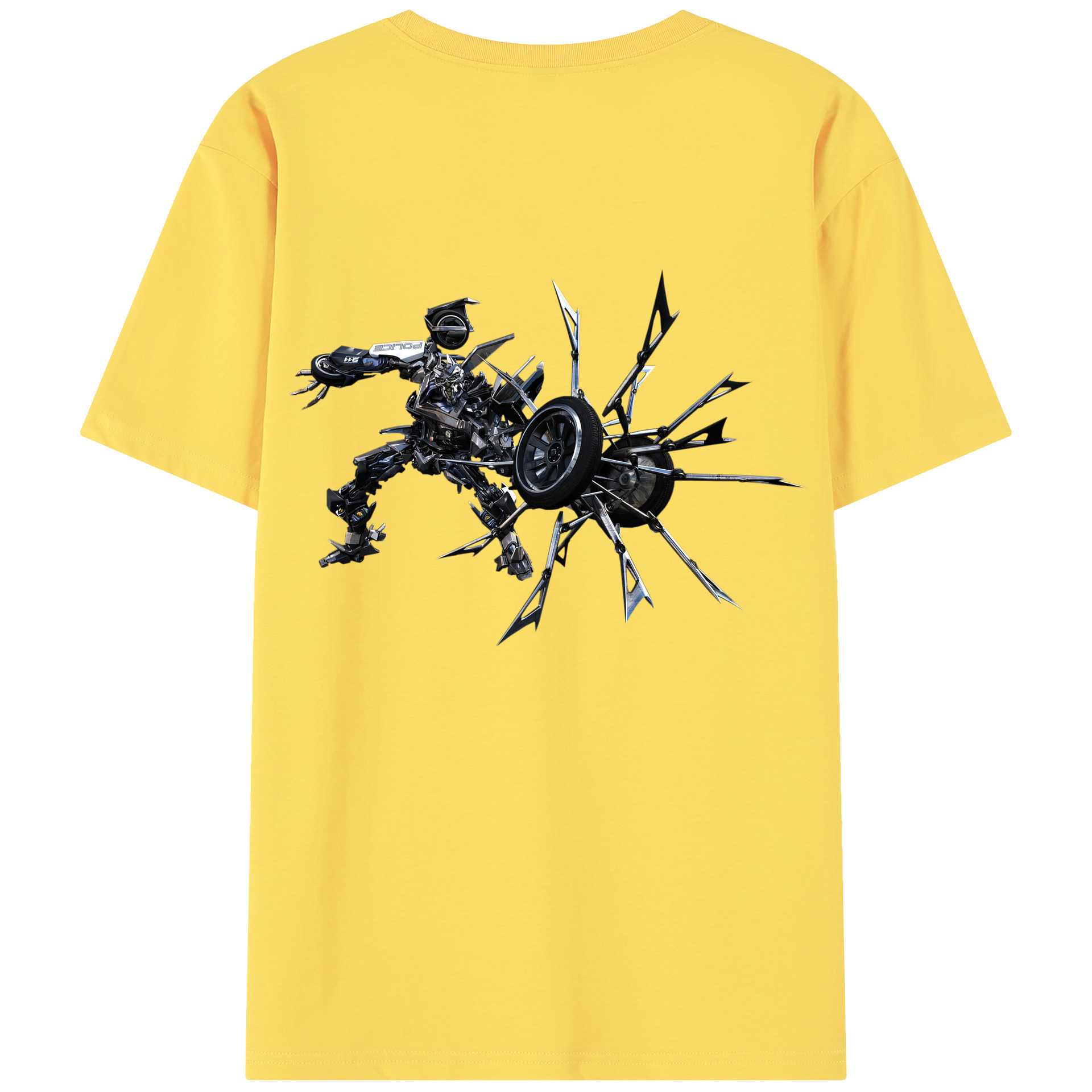 （画像用）  綿100％半袖Tシャツ（背面プリント）