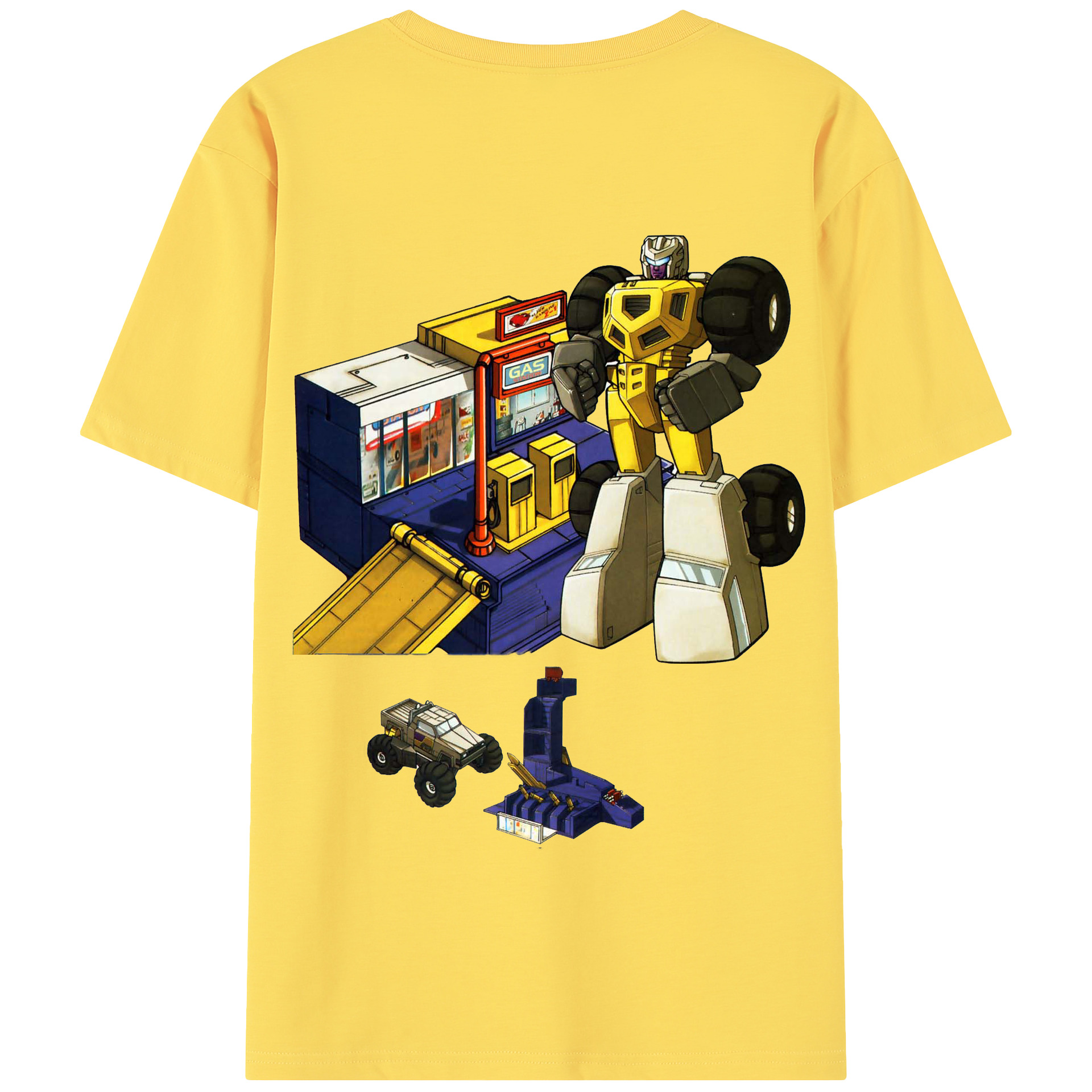 （画像用）  綿100％半袖Tシャツ（背面プリント）