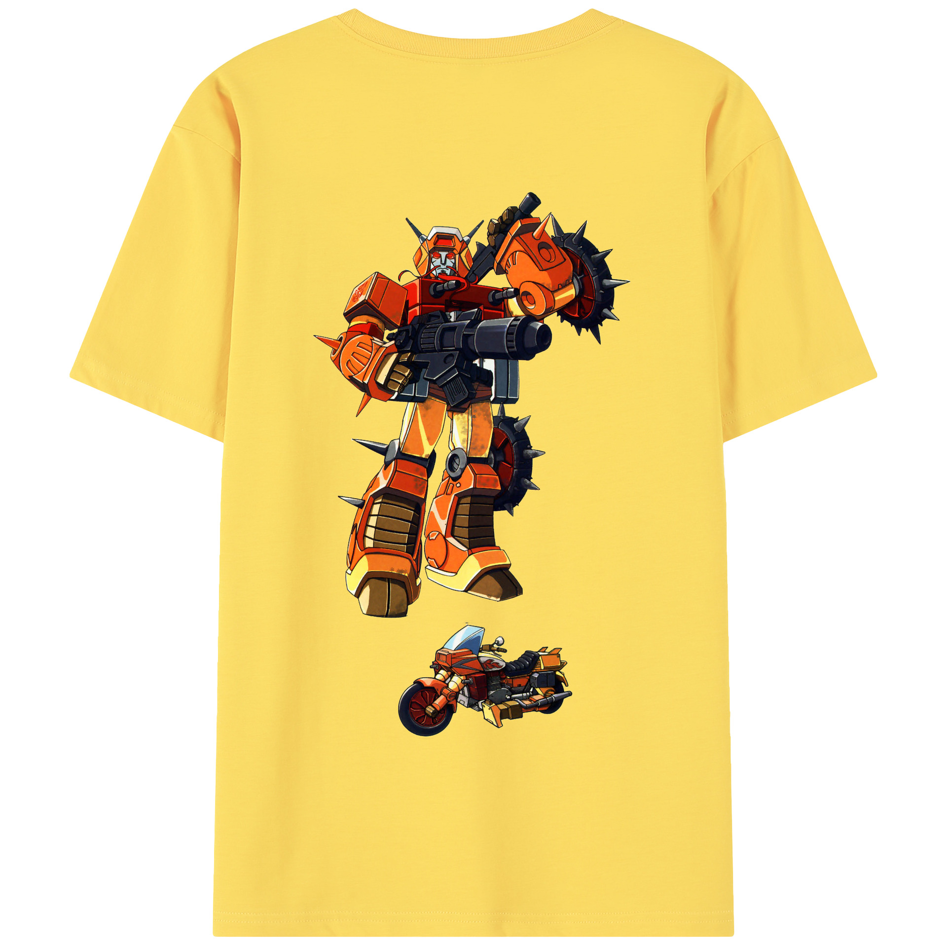（画像用）  綿100％半袖Tシャツ（背面プリント）