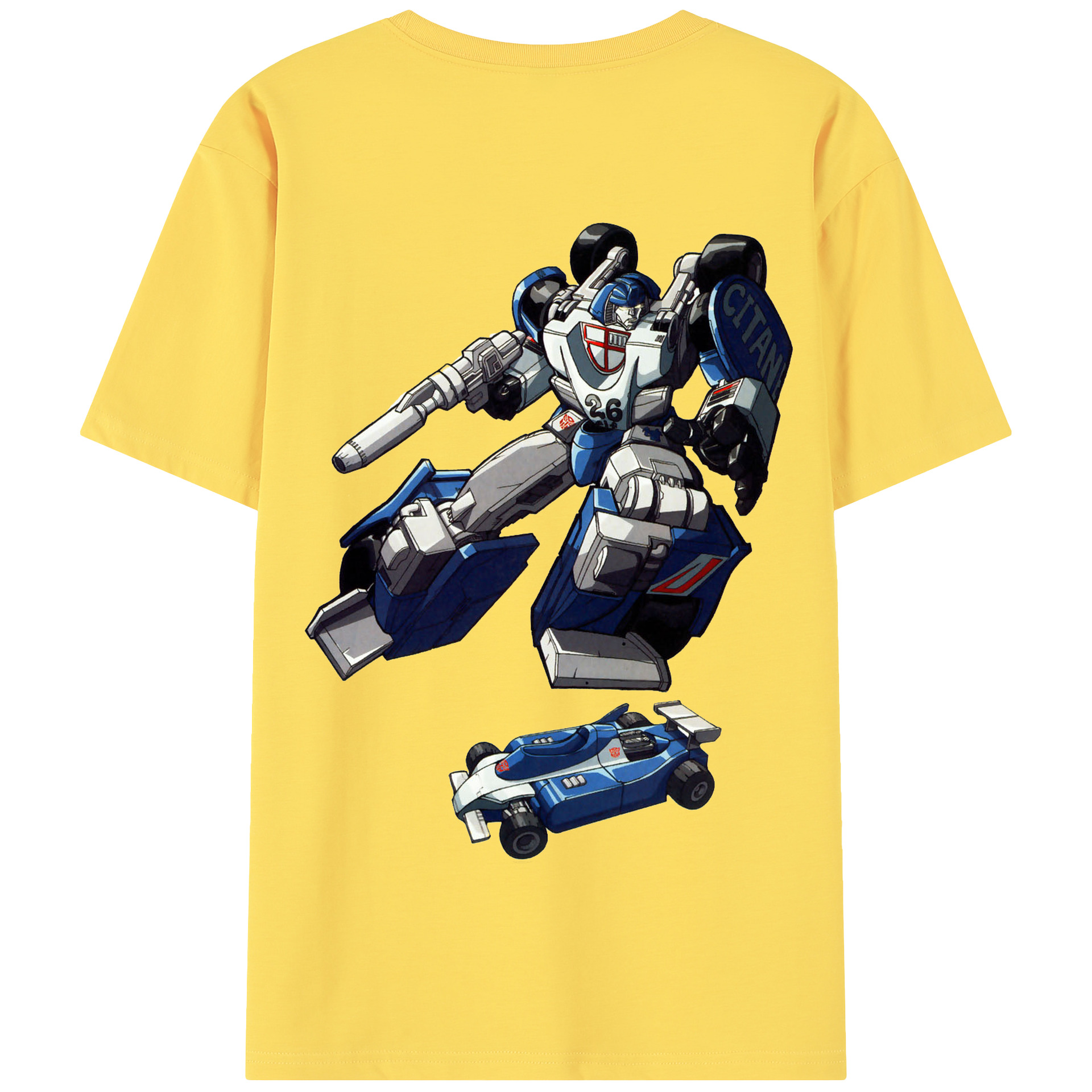 （画像用）  綿100％半袖Tシャツ（背面プリント）