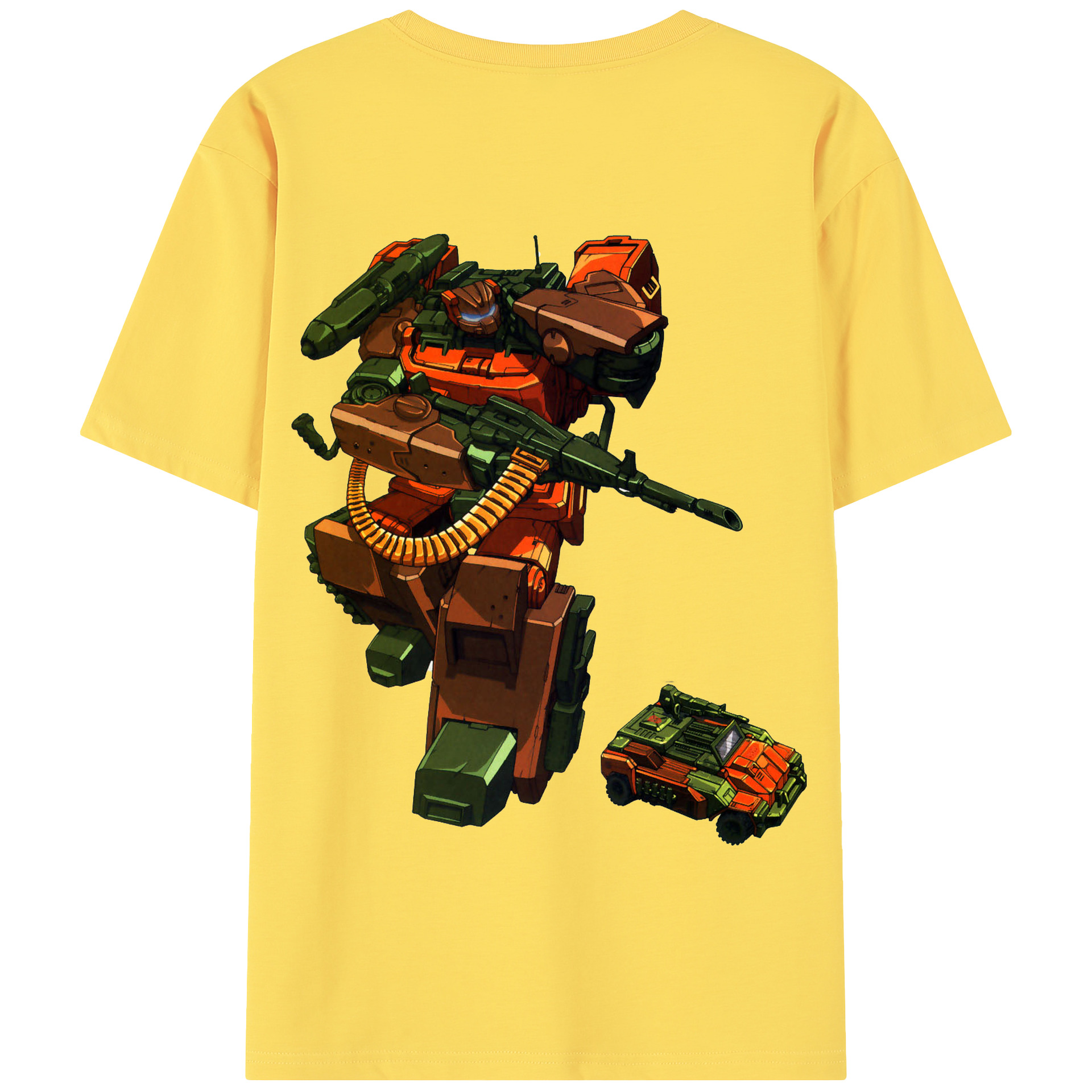 （画像用）  綿100％半袖Tシャツ（背面プリント）