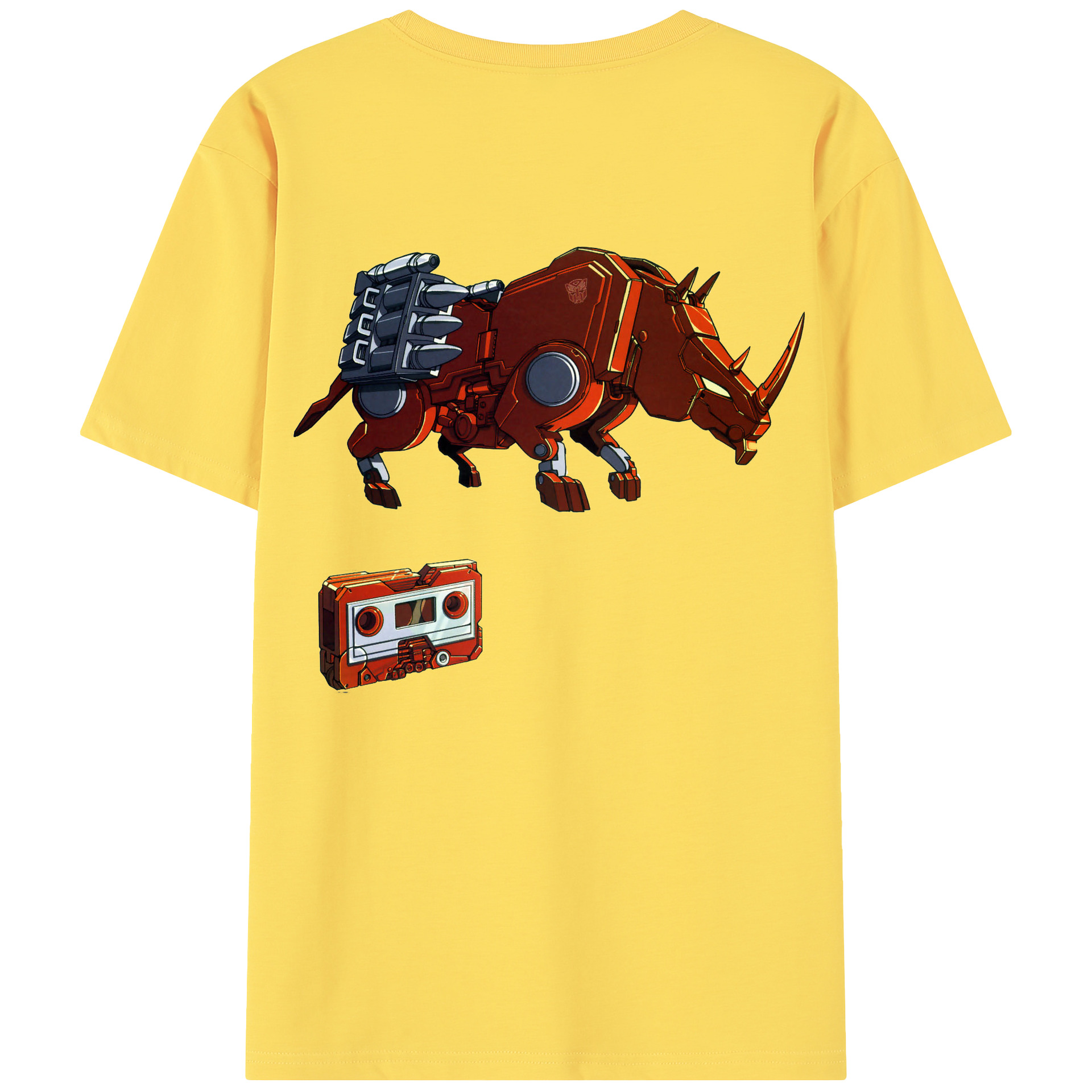 （画像用）  綿100％半袖Tシャツ（背面プリント）