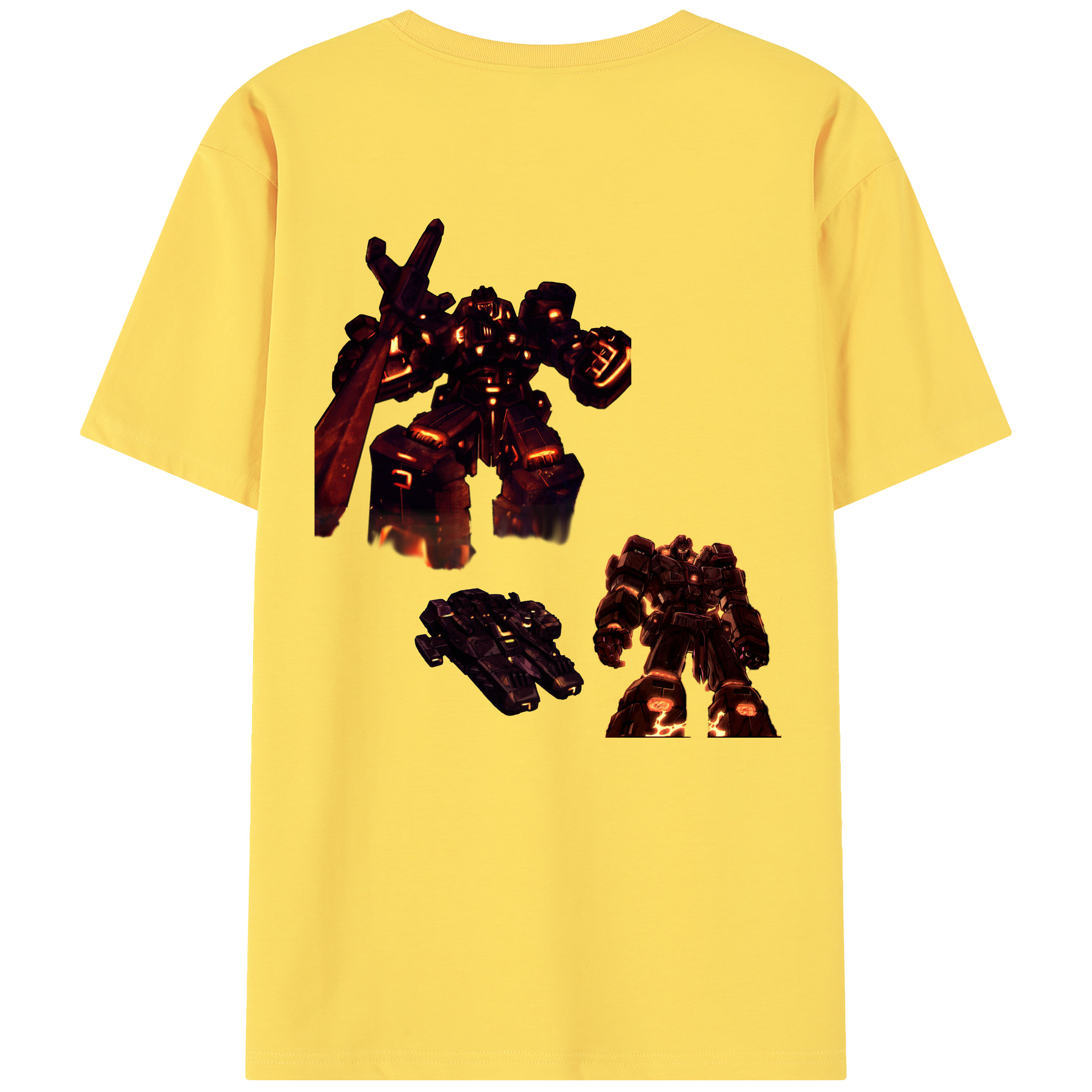 （画像用）  綿100％半袖Tシャツ（背面プリント）