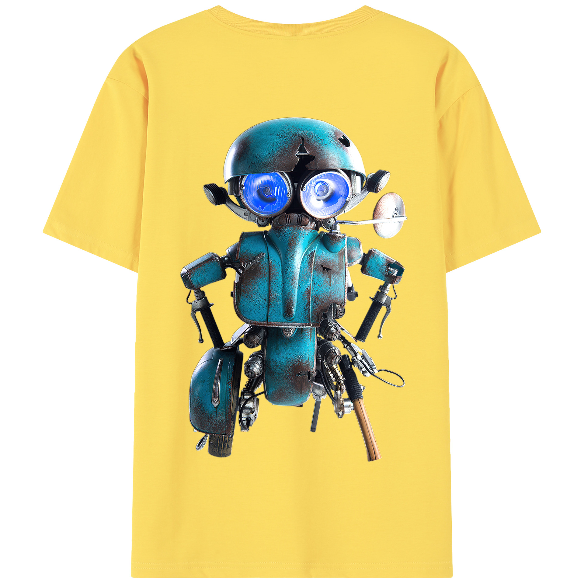 （画像用）  綿100％半袖Tシャツ（背面プリント）